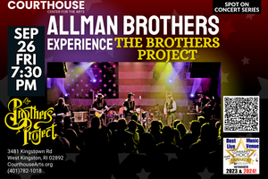Allman Brothers Experience – The Brothers Project 9/26/25 FRI 7:30pm