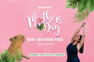 Capybara Yoga For Moms