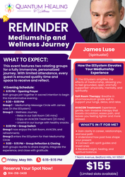 REMINDER Mediumship and Wellness Journey