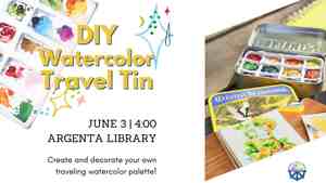 DIY Watercolor Travel Tin
