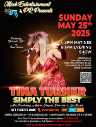 Meek Ent. & PR Presents "Simply The Best"-Tina Turner Live Tribute Show