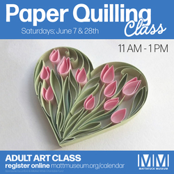 Adult Art Workshop: Paper Quilling (Day 1)