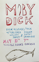 Book Release Party: Melville's Moby Dick with new design by Dmitry Samarov
