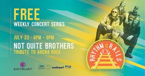 Rhythm on the Rails - Not Quite Brothers - Tribute to Arena Rock