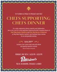 Chefs Supporting Chefs Dinner