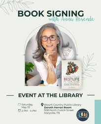 5/10 Book Signing Event With Anna Resende at Blount County Library