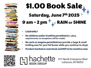 Hachette Book Group $1.00 Book Sale