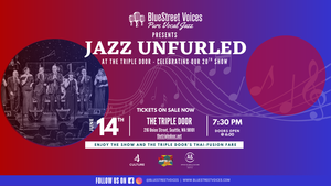 BlueStreet Voices Presents:  “JAZZ UNFURLED”