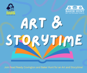 Art and Storytime! June 6 – August 1st
