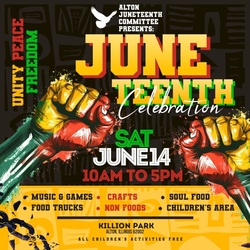 Alton Juneteenth Celebration  Saturday June 14, 2025