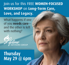 FREE Women-Focused Workshop on Long-Term Care, Love, and Legacy