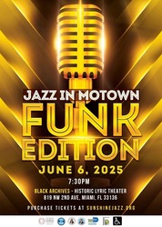 Sunshine Jazz Organization presents "Jazz in Motown: Funk Edition!"