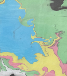 Chappaqua Library Art Program: Suminagashi, Ink on Water