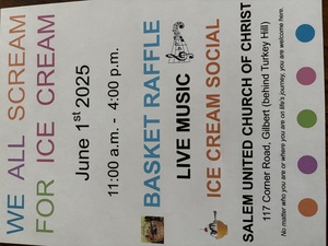 Ice Cream Social & Basket Raffle