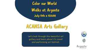 Color Our World Walks At Argenta: ACANSA