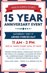 Made In America Store Celebrates 15 Year Anniversary Event!