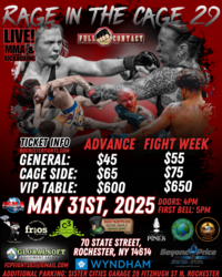 FULL CONTACT PROMOTIONS INC "RAGE IN THE CAGE 29"