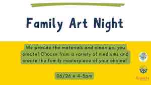 Family Art Night: June - Color Our World