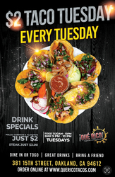 Taco Tuesday- $2 Tacos