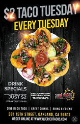 Taco Tuesday- $2 Tacos