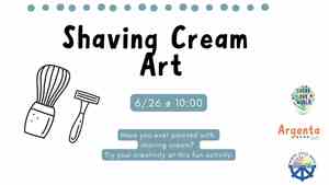 Shaving Cream Art