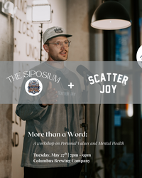 The Siposium + Scatter Joy: More Than a Word - a workshop on mental health