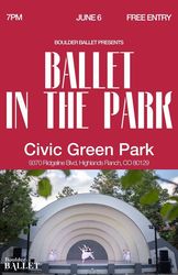 Ballet in the Park: Boulder Ballet
