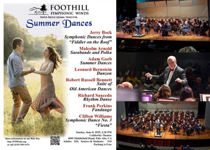 "Summer Dances" - Concert by Foothill Symphonic Winds