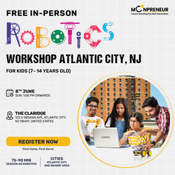 Free In-Person Coding Workshop for Kids in Atlantic City, NJ (7-14)