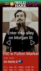 The Wild Hare-New Location on Fulton presents: "Club Level Dj Series" feat Dj Papa G Friday May 16th