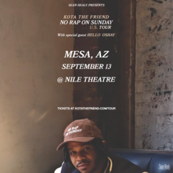 9/13/25 Kota the Friend - Nile Theater (Mesa)