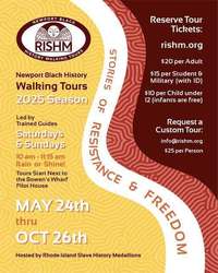 Newport Black History Walking Tours, hosted by RISHM