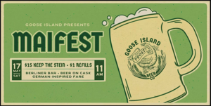 Maifest at the Goose Island Salt Shed Pub