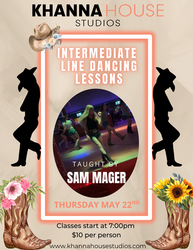 Intermediate Line Dancing lessons
