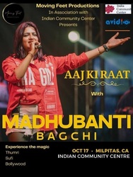 Aaj Ki Raat With Madhubant Bagchi In California