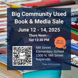 Big AAUW Naperville Area Community Used Book & Media Sale