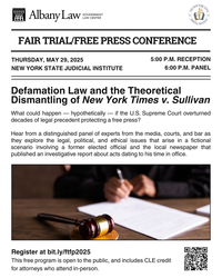 Fair Trial/Free Press Conference