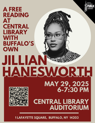 A free reading with poet Jillian Hanesworth
