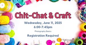 Chit-Chat & Craft Adult Craft Night: Photography Basics