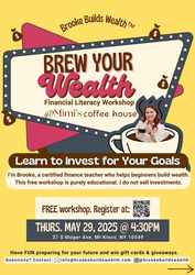 Brew Your Wealth: FREE Financial Literacy Workshop