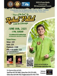 Voice of the Soul by Rahul Vellal LIVE in CHICAGO