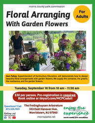 Floral Arranging With Garden Flowers