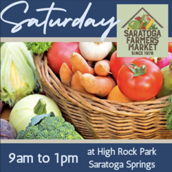 Saratoga Farmers’ Market - Saturdays at High Rock Park