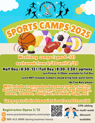 Sports Summer Day Camp Week 1