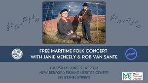 Maritime Folk Concert with Janie Meneely and Rob van Sante
