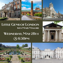 Lecture: Little Gems of London With Mary Maguire