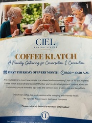 Coffee Klatch - A Friendly Gathering for Conversation & Connection
