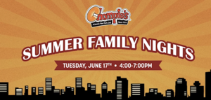 Chompie’s Announces Summer Family Nights JUNE 17