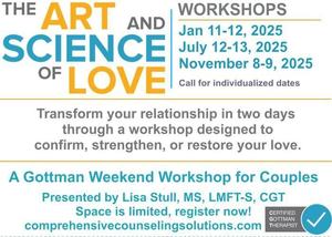 Gottman Art & Science of Love Couples Weekend Workshop