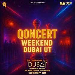Qoncert Weekend ft. IXSO Live | Dubai UT | Salt Lake City Nightlife